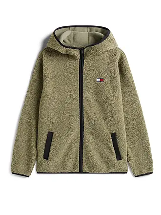 TOMMY JEANS | Fleecejacke | olive